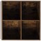 Modern Wooden Toy Storage Bookshelf 4 Cube Organizer Square Bookcase